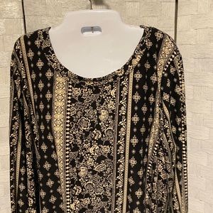 GREEN ENVELOPE Los Angeles Size 1X